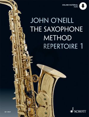 O'Neill The Saxophone Method Repertoire Book Vol. (Book with online material)
