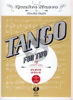 Tango for Two Flutes (Bk-Cd) (Quadro Nuevo-Chris Gall)