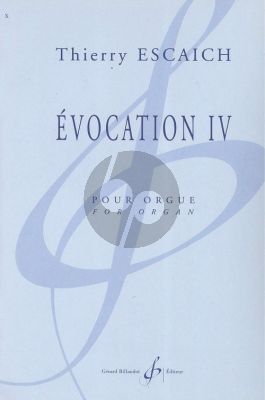 Escaich Evocation IV pour Orgue