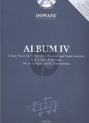 Album No.4 (6 Easy Pieces) Treble (Alto) Recorder and Basso continuo