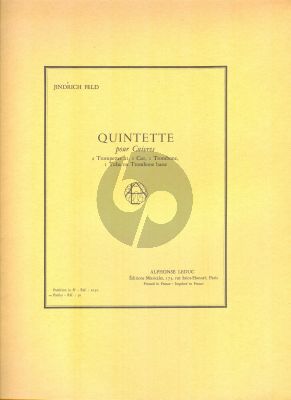 Quintette Brass Quintet (2 Trp.-Horn-Tromb.-Tuba