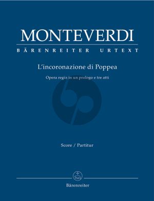 Monteverdi L'incoronazione di Poppea Soli-String Orchestra-Bc Full Score (edited by Hendrik Schulze) (Barenreiter-Urtext)