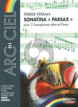 Sonatina Parsax 2 Saxophones Alto et Piano