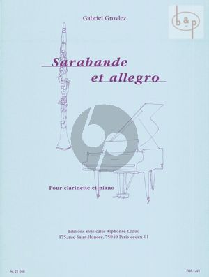 Sarabande et Allegro