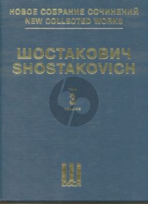 Shostakovich Symphony No.3 Op.20 & Unfinished Symphony of 1934 Full score (New collected works of Dmitri Shostakovich. Vol.3)
