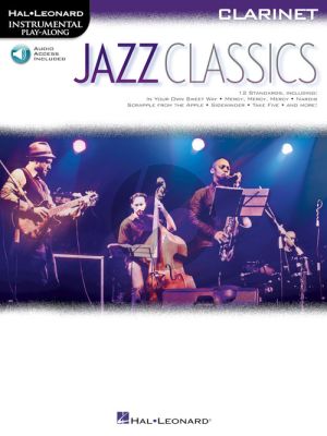 Jazz Classics Instrumental Play-Along for Clarinet (Book with Audio online)