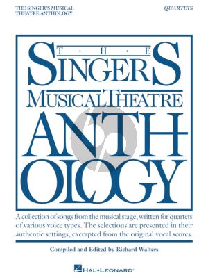 Singer's Musical Theatre Anthology – Quartets
