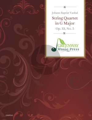 String Quartet G-Major Op.33 No.5