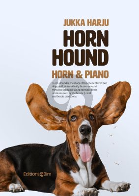 Harju Horn Hound for Horn and Piano