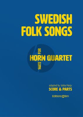 Harju Swedish Folk Songs Suite 4 Horns (Score/Parts)