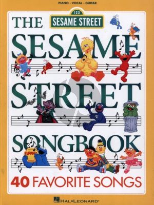 Album The Sesame Street Songbook - 40 Favorite Songs for Piano-Vocal-Guitar