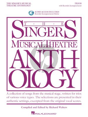 Singer's Musical Theatre Anthology Trios (Book with Audio online) (edited by Richard Walters)