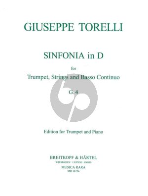 Sinfonia in D (G. 4) (Trp-Str-Bc)