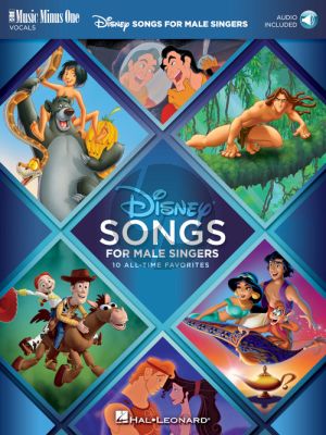 Disney Songs for Male Singers (10 All-Time Favorites with Fully Orchestrated Backing Tracks)