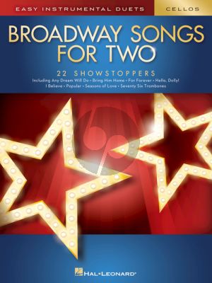 Broadway Songs for Two Cellos