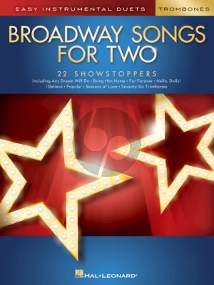 Broadway Songs for Two Trombones