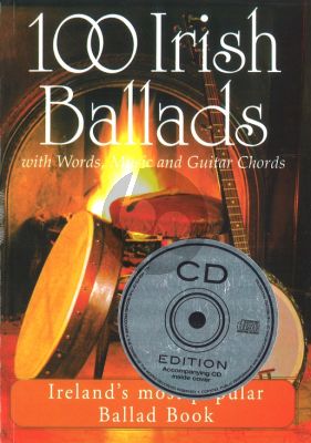 100 Irish Ballads Vol.1 (Bk-Cd) (Melodyline/Lyrics/Chords)