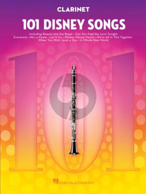 101 Disney Songs for Clarinet