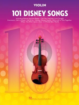 101 Disney Songs for Violin