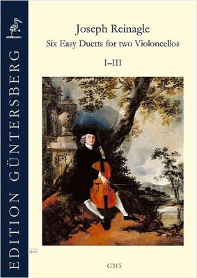 Reinagle Six Easy Duetts Vol.1 ( No.1-3 ) 2 Violoncellos (Günter und Leonore von Zadow)