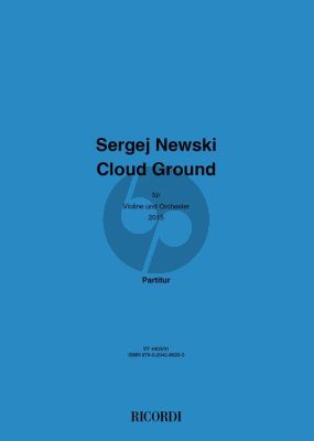 Newski Cloud Ground Violin-Orchestra Score