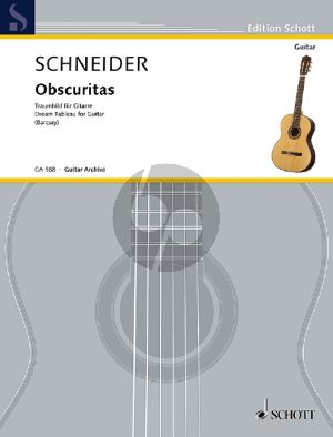 Schneider Obscuritas (Traumbild) Gitarre (Stefan Barcsay)