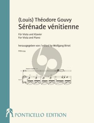 Gouvy Sérénade vénitienne Viola und Klavier (Wolfgang Birtel)