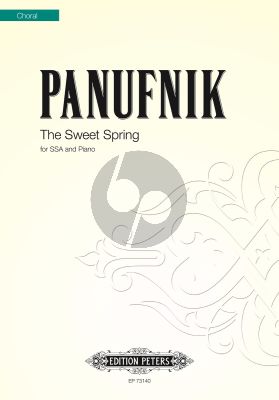 Panufnik The Sweet Spring SSA and Piano
