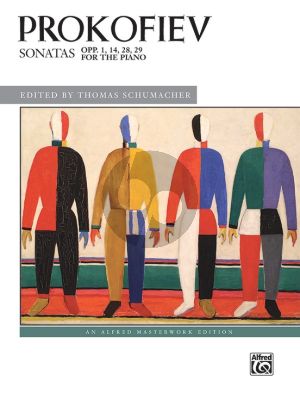 Prokofieff Sonatas, Op. 1, 14, 28, 29 Piano solo (edited by Thomas Schumacher)