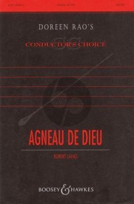 Lang Agneau de Dieu (Lamb of God) (Tenor, SATB  (or semi-chorus) and Mixed Choir (SSATTBB)