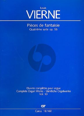 Vierne Pièces de Fantaisie Quatrième Suite Op.55 Orgel (Jon Laukvik / David Sanger)