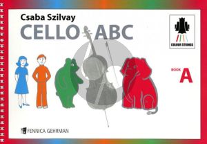 Szilvay Colourstrings Cello ABC Book A
