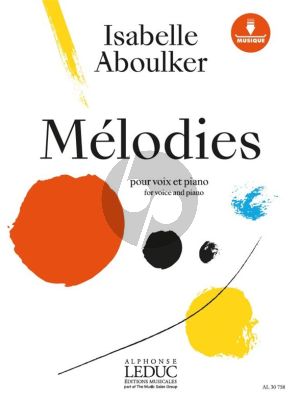 Aboulker Mélodies Chant-Piano