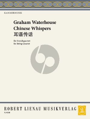 Waterhouse Chinese Whispers 2 Vi.-Va.-Vc. (Score/Parts)