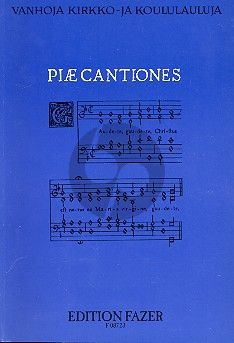 Album Piae Cantiones (Koulupainos) Andersen-Makinen Finnish, Latin, Multiple languages