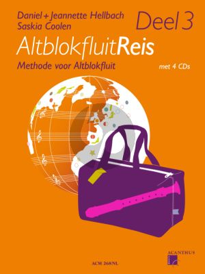 Hellbach-Coolen Altblokfluitreis Vol.3 (Methode voor Altblokfluit) (Boek met 4 CD's)
