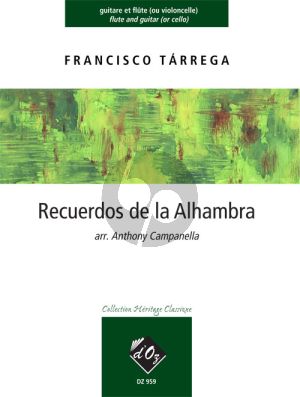 Tarrega Recuerdos de la Alhambra arr. for Flute and Guitar by Anthony Campanella