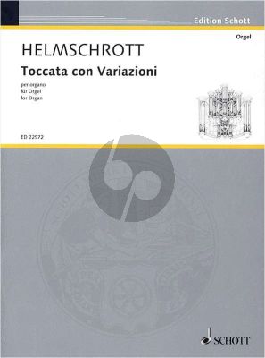 Helmschrott Toccata con Variazioni Organ (1957)