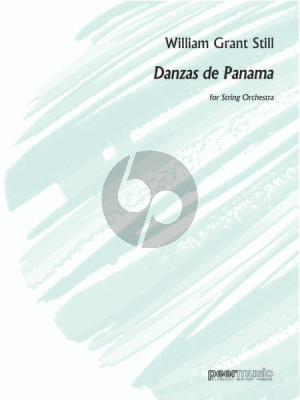 Grant Still Danzas de Panama String Orchestra Set of Parts (8-8-5-5-5)