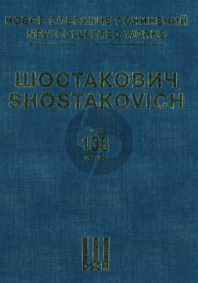 Shostakovich The Gadfly - Film music Op. 97 Score (New Collected Works. Vol.138)