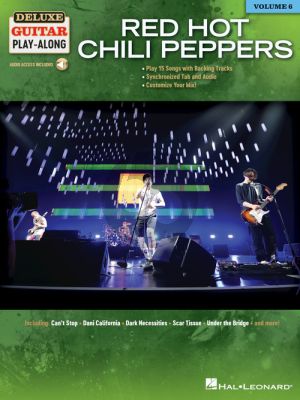 Red Hot Chili Peppers - 15 Songs (Deluxe Guitar Play-Along Volume 6) (Book with Audio online)