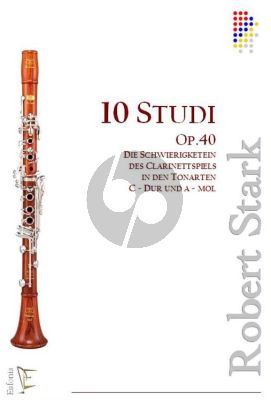 Stark 10 Studies Op.40 Clarinet