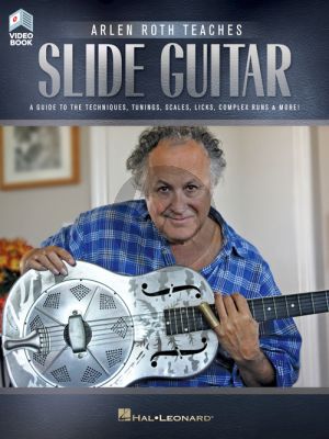 Arlen Roth Teaches Slide Guitar (Book with Online Video Lessons)
