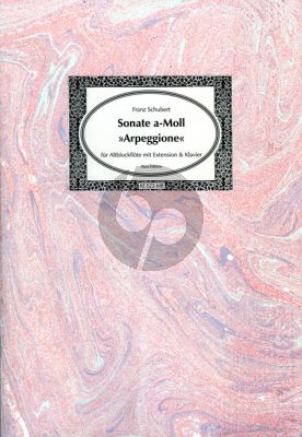Schubert Sonate a-Moll (Arpeggione) für Altblockflöte mit Extension und Klavier (arr. Nicolai Tarasov)