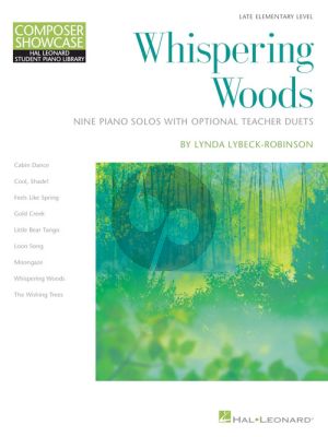 Lybeck-Robinson Whispering Woods for Piano
