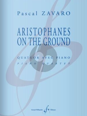 Xavaro Aristophanes on the Ground Violin-Viola-Violoncello-Piano (Score/Parts)