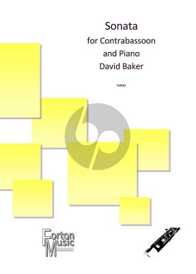 Baker Sonata for Contrabassoon and Piano