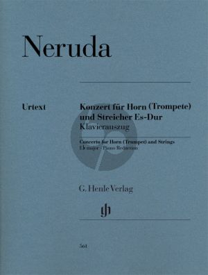 Neruda Concerto for Horn (Trumpet) and Strings E flat major