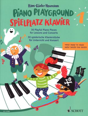 Heumann Piano Playground / Spielplatz Band 1 (30 Playful Piano Pieces for Lessons and Concerts) (Very easy to easy)