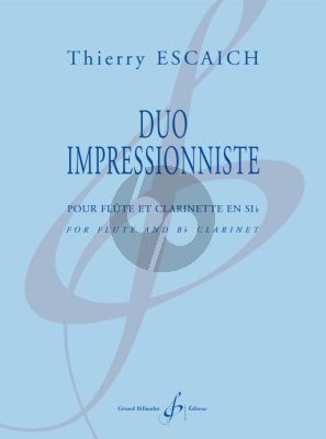 Escaich Duo Impressionniste Flûte et Clarinette[Bb]